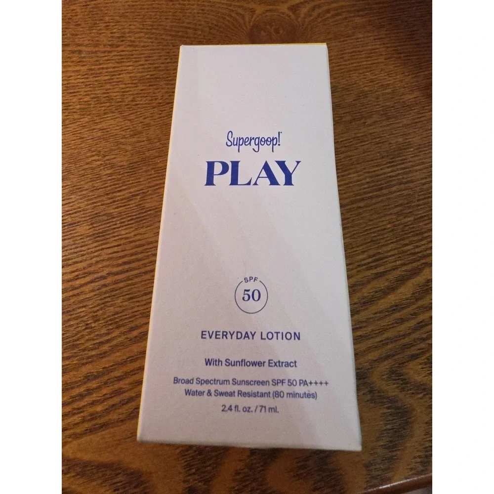 Supergoop‎ PLAY Everyday Lotion SPF 50 PA++++ 2.4 fl.oz Broad Spectrum Sunscreen